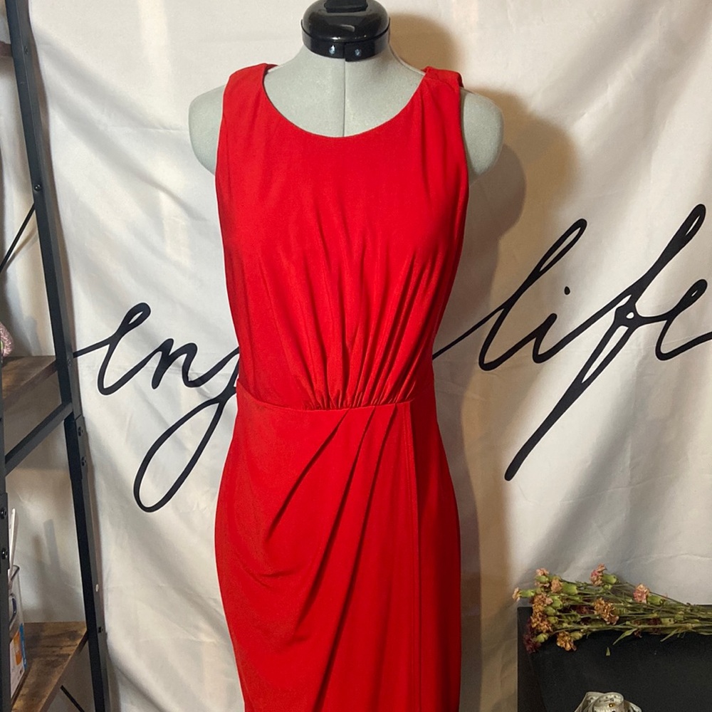 Red dress